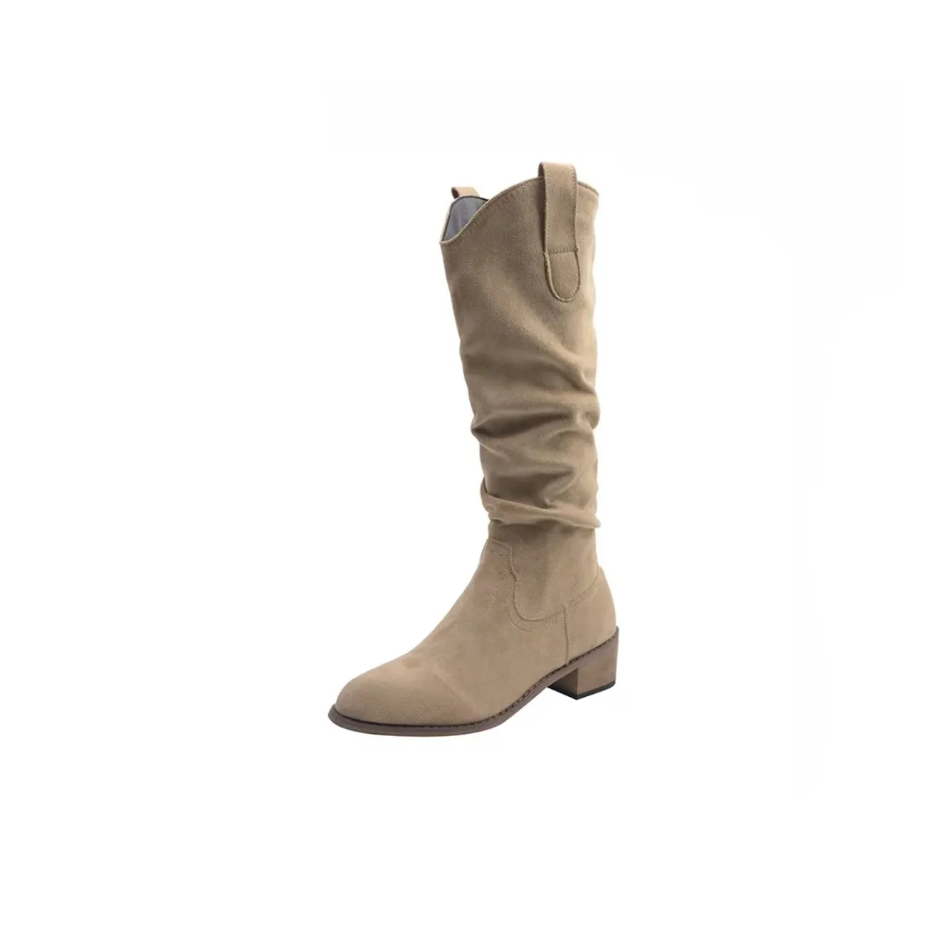 OAON Колено Высокие сапоги Хаки Женские