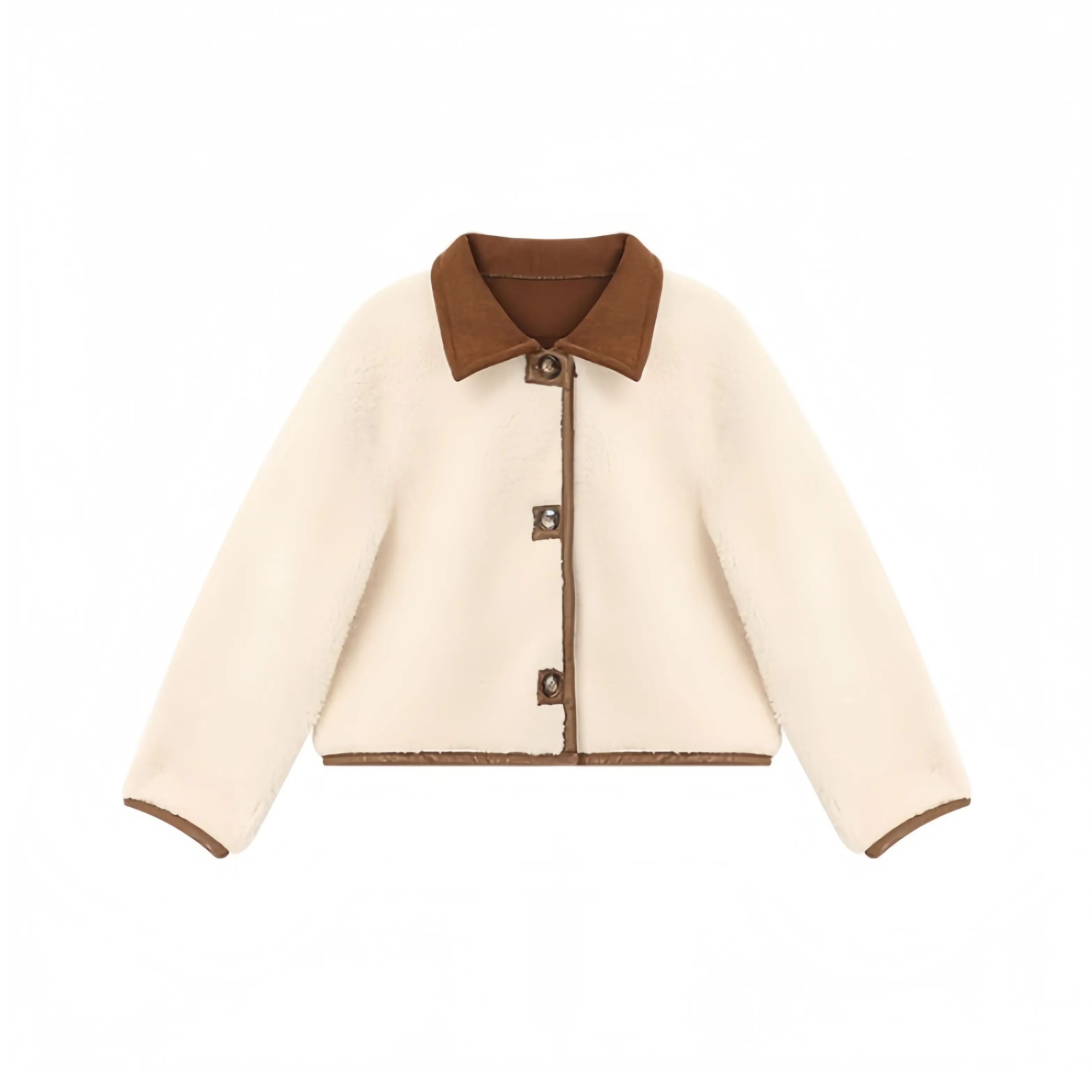 Aimilian Кофе Женские Бархатные Куртки