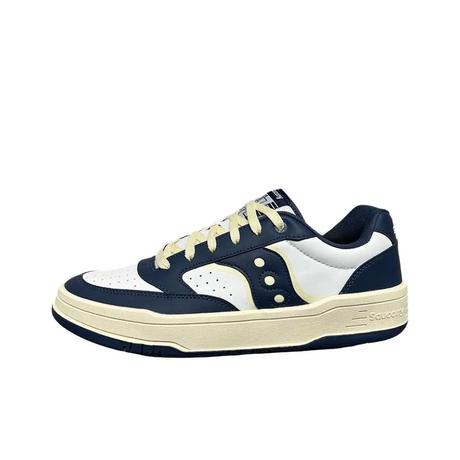 Saucony CROSS JZ Low Топ Скейтборд Кроссовки Унисекс Белый