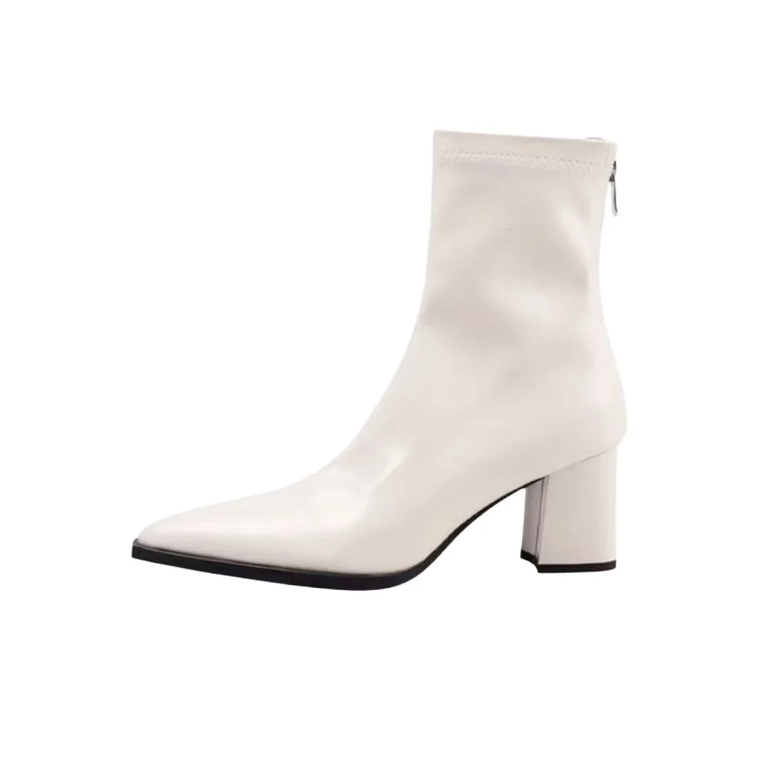 Wuji Короткие ботильоны с заостренным носком женские