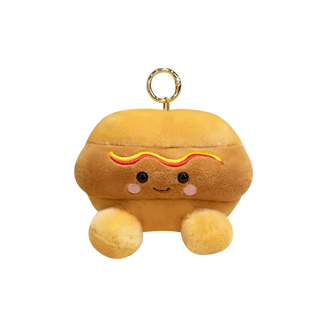 Happy Fish Мультяшный Аромат Песчаный мешок Hot Dog Суши Фрукты и овощи Брелок Плюшевый Подвеска 12 см Высота