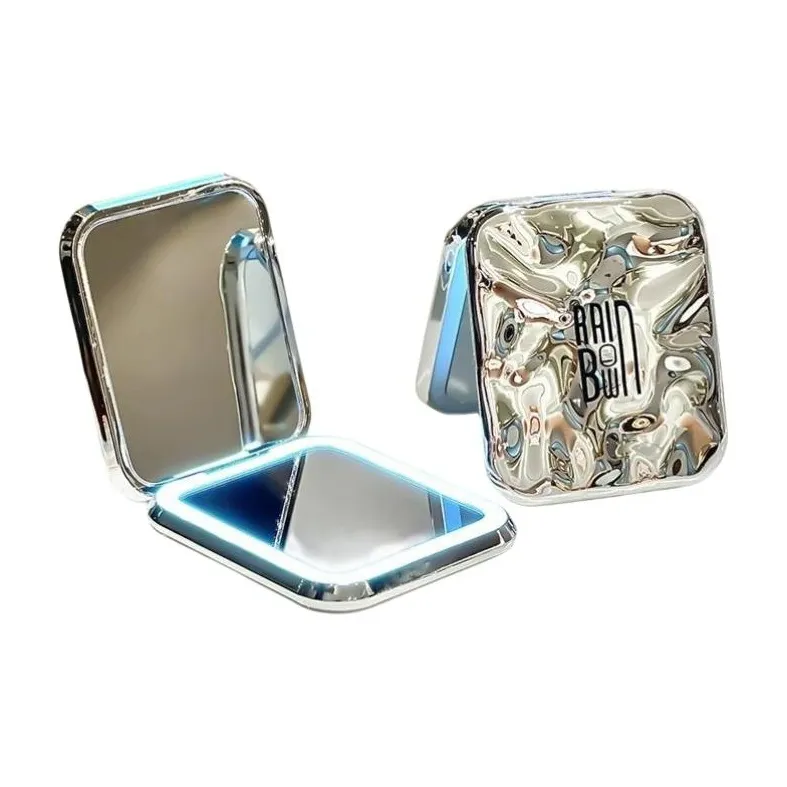 Love of Wormwood LED Двойной Сложный Зеркало для макияжа с лампой столик ручной