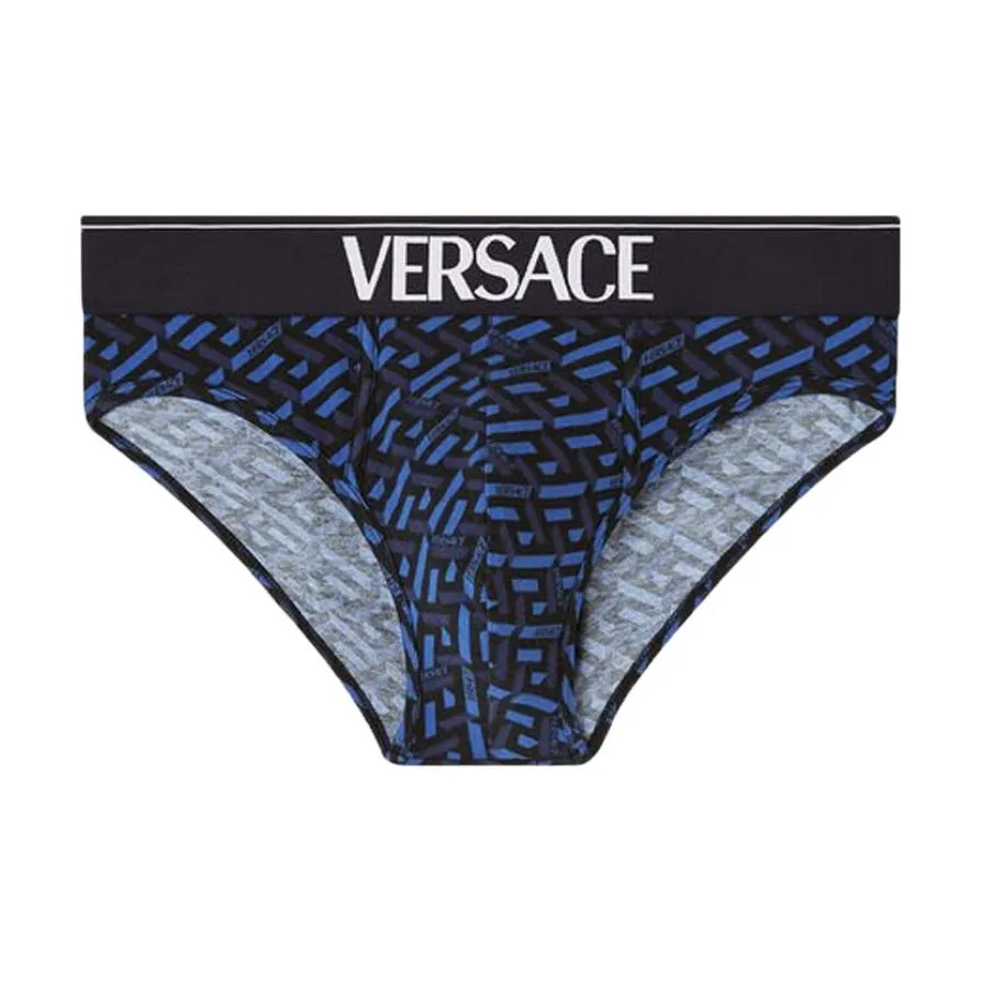 VERSACE Мужские шорты-бикини синие