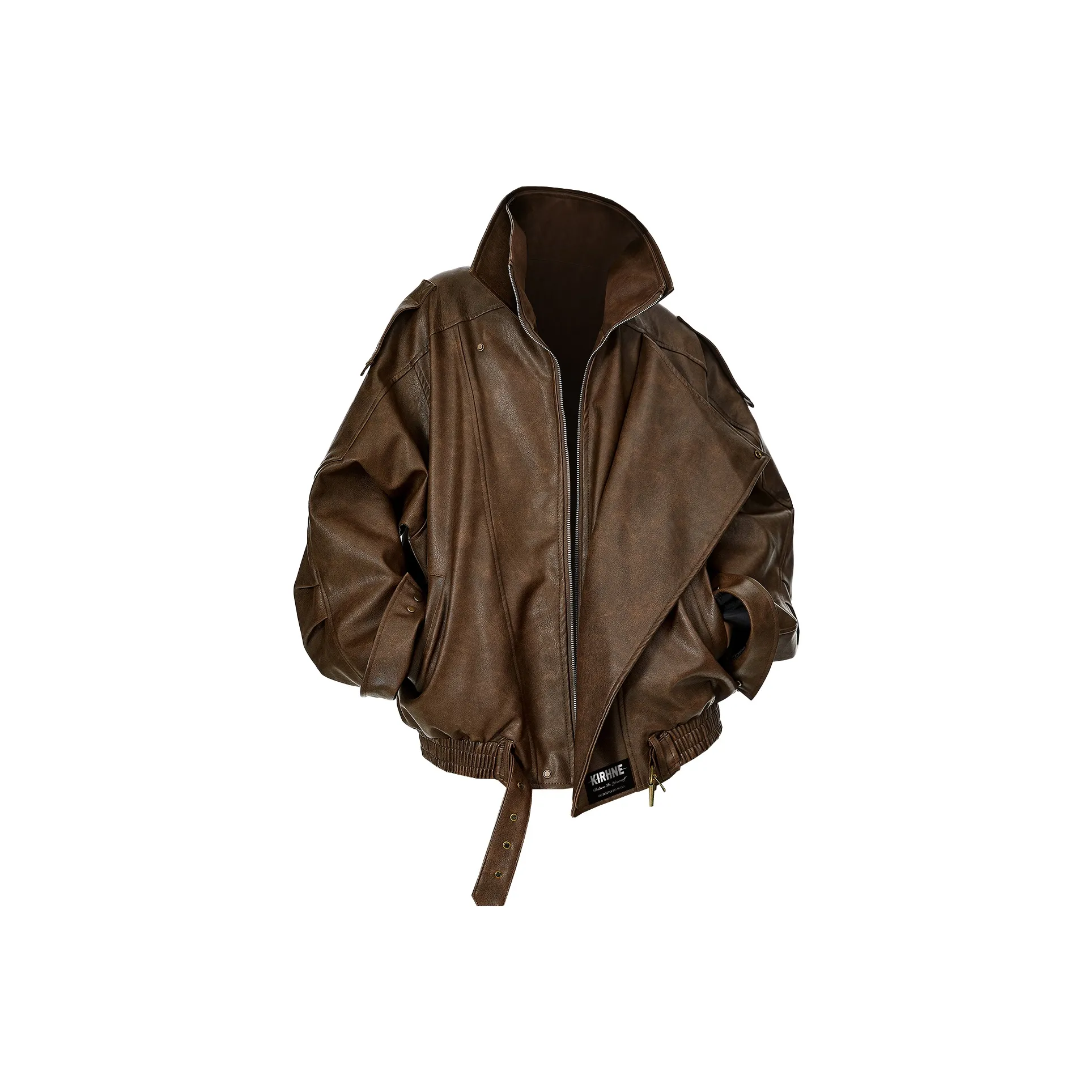 KIRHNE Унисекс Кожаные куртки