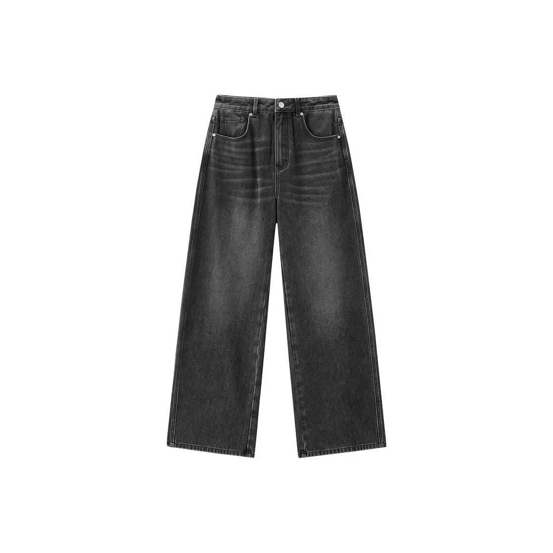 PEACEBIRD Denim Темно-серый Женские Джинсы