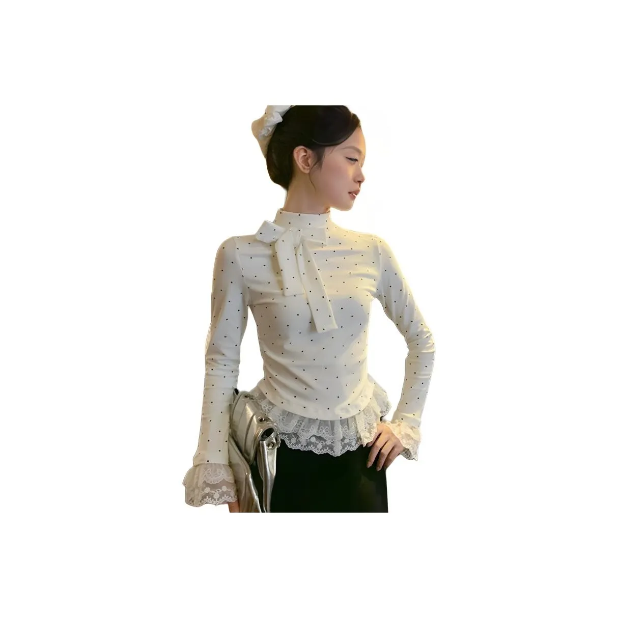 Dippanis Белый Женские T-рубашки