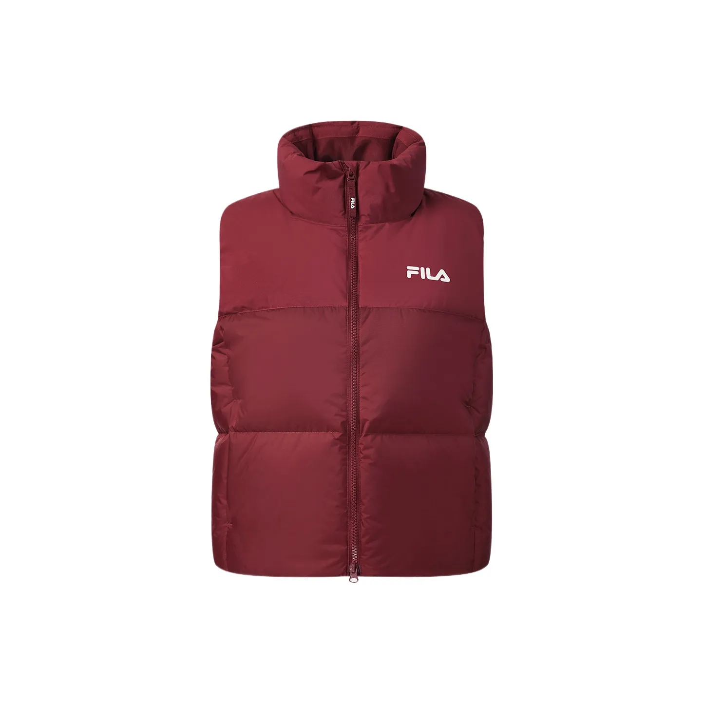 FILA ORIGINALE Down Vest Women's Wine Red