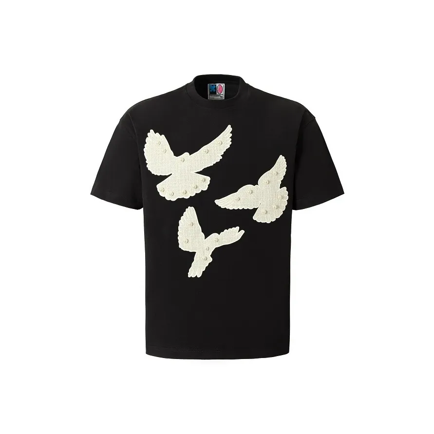 YADcrew T-Shirt Унисекс Бесплатно Стикер + Face Mask Черный