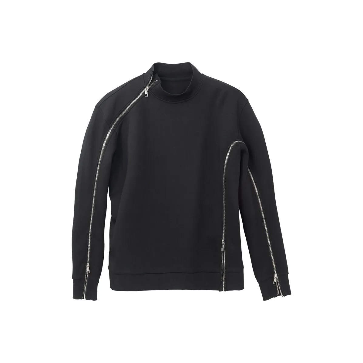 Mr.Bu Черный цвет рояля Мужские Свитшоты