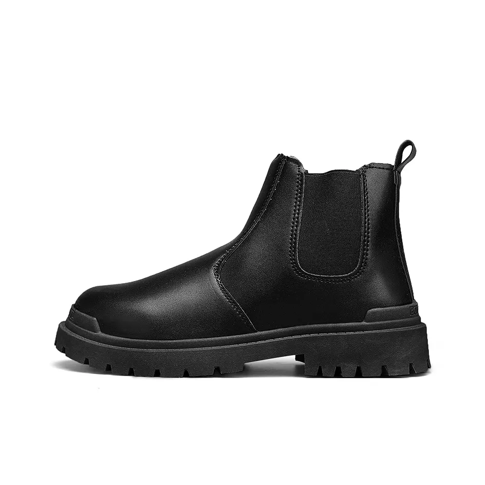 JX Slip On Martin Boots Short Chelsea Men's