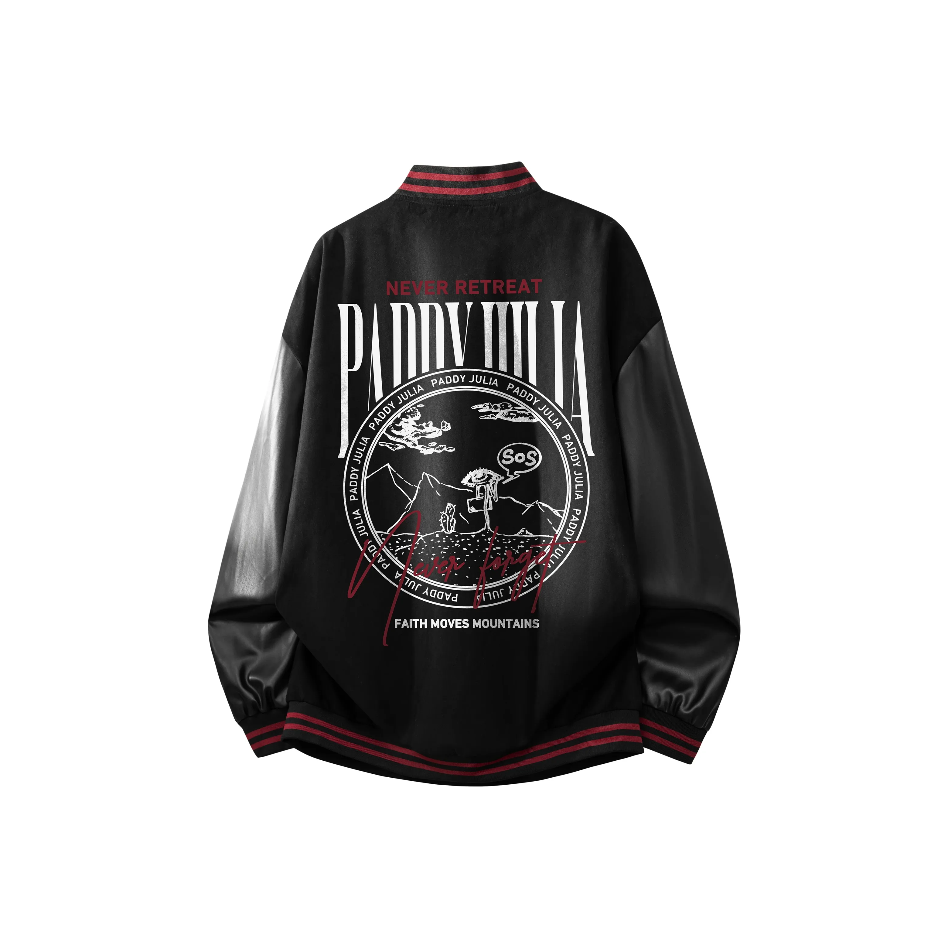 Paddy Julia Бейсбольная куртка Унисекс