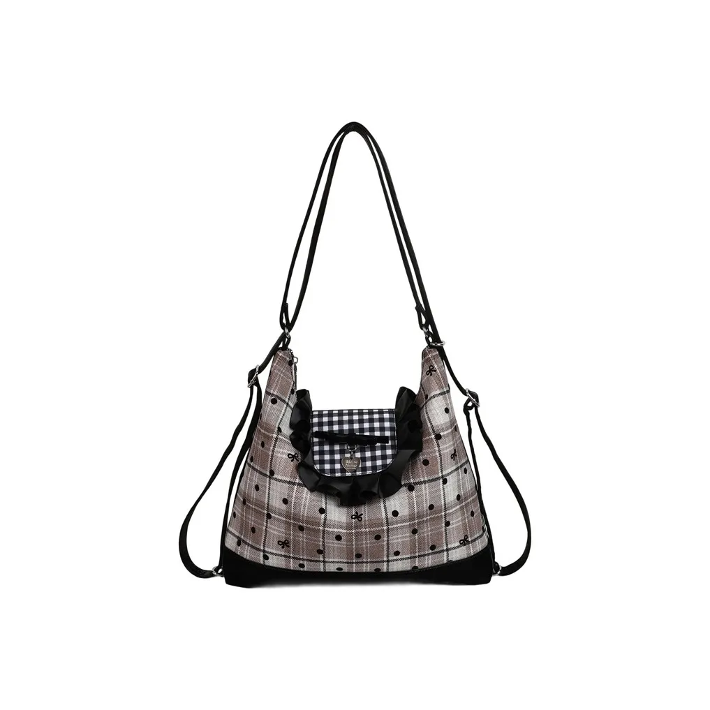 AUNG ПУ (полиуретан) Сумки через плечо Стандартный Хаки Серсак Черное Сердце