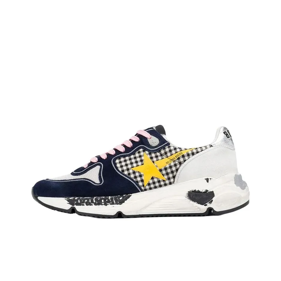 Golden Goose Running Sole Casual Shoes Women's Low top White/Blue