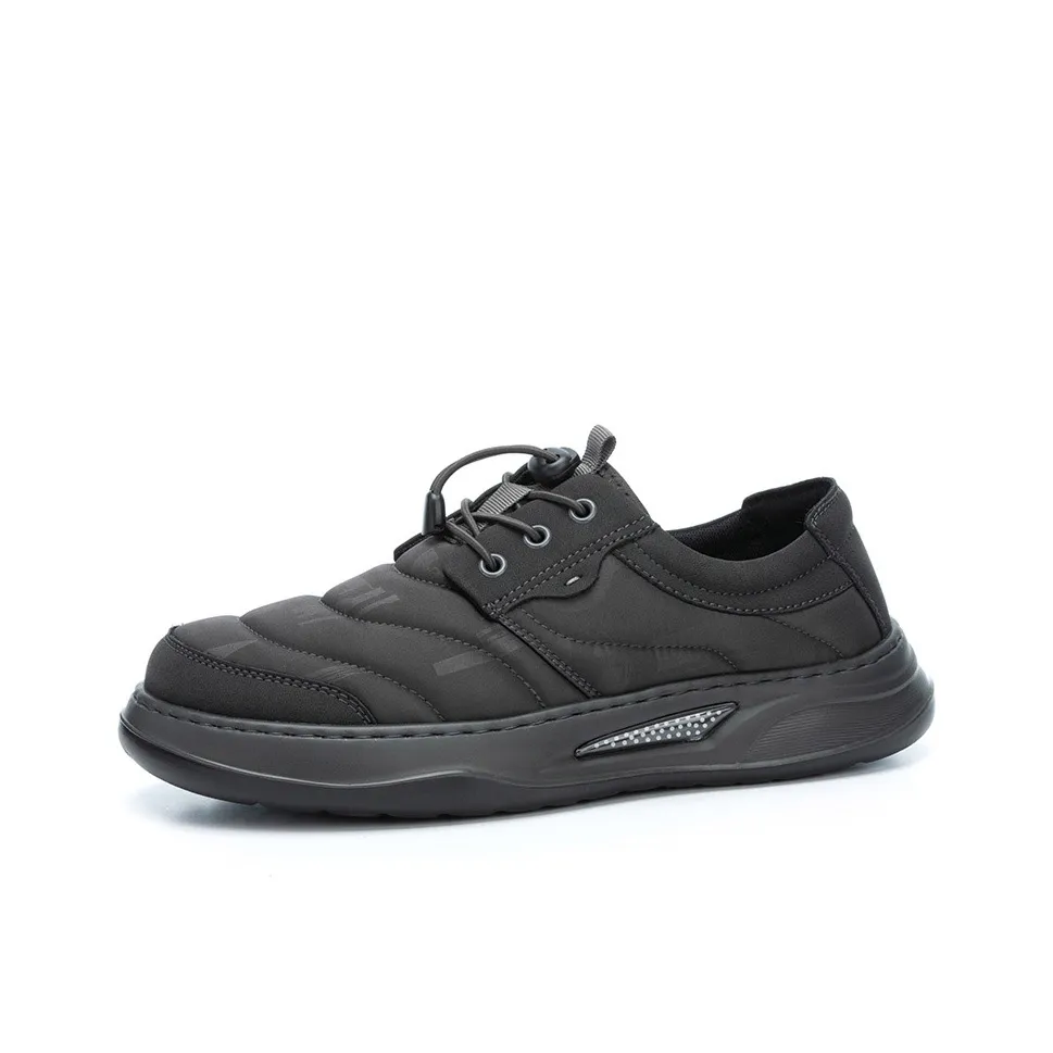 CELE Zhele Модные Пухлые Туфли Мужские Платформа Удобные Лоферы Широкая Подошва Круглый Носок Лоферы с Резиновой Подошвой