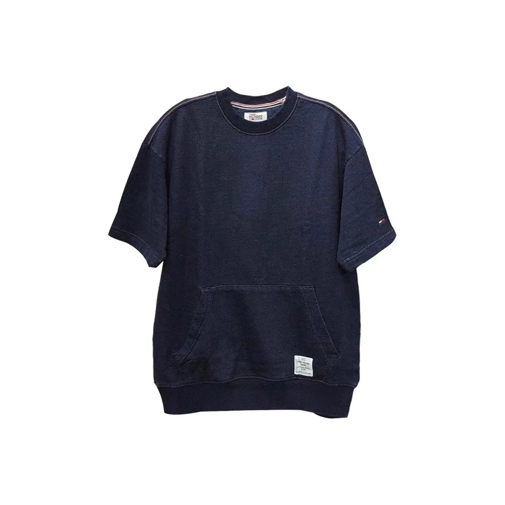 Tommy Hilfiger Джинсовый Синий Мужской T-Рубашки