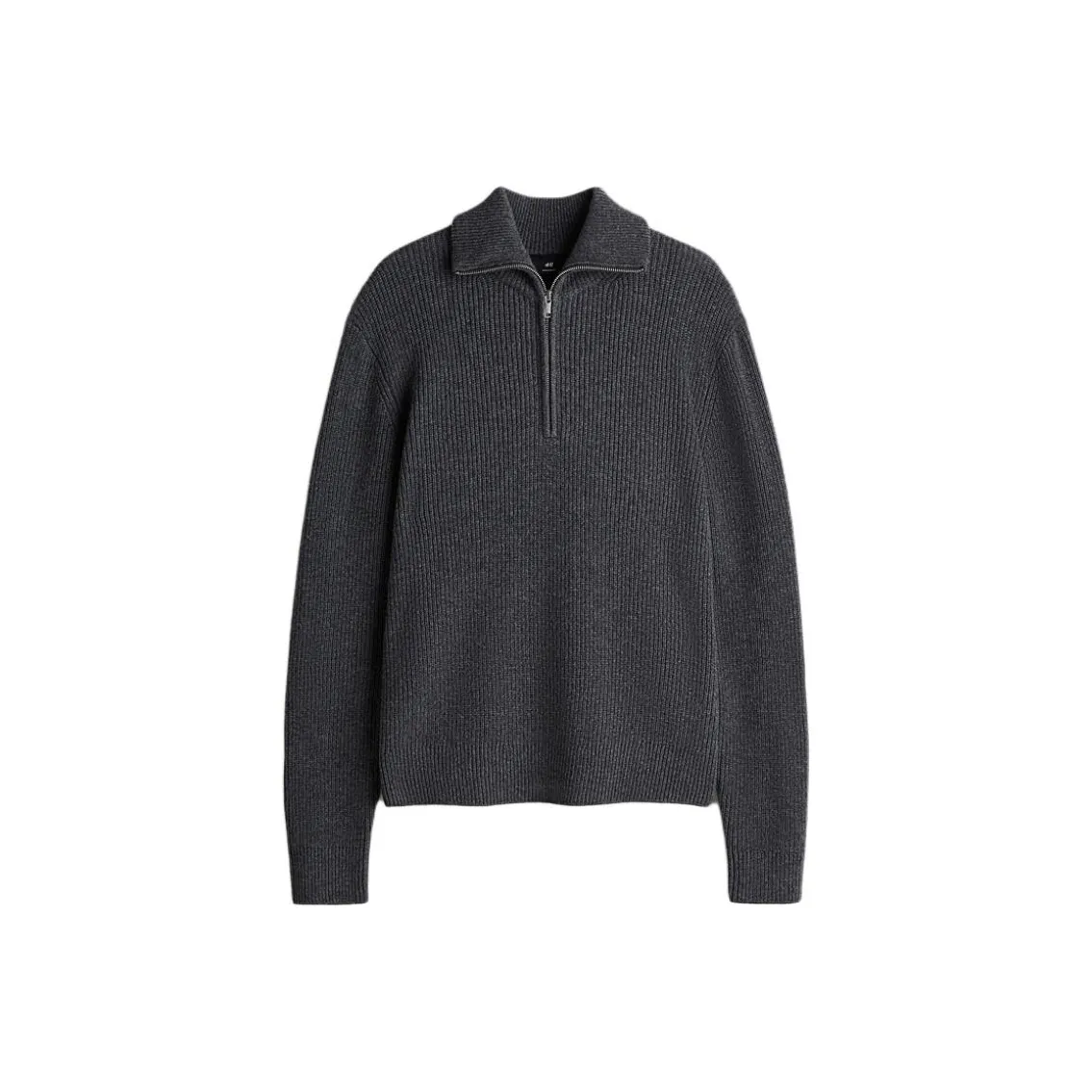 H M Темно-серые мужские свитеры