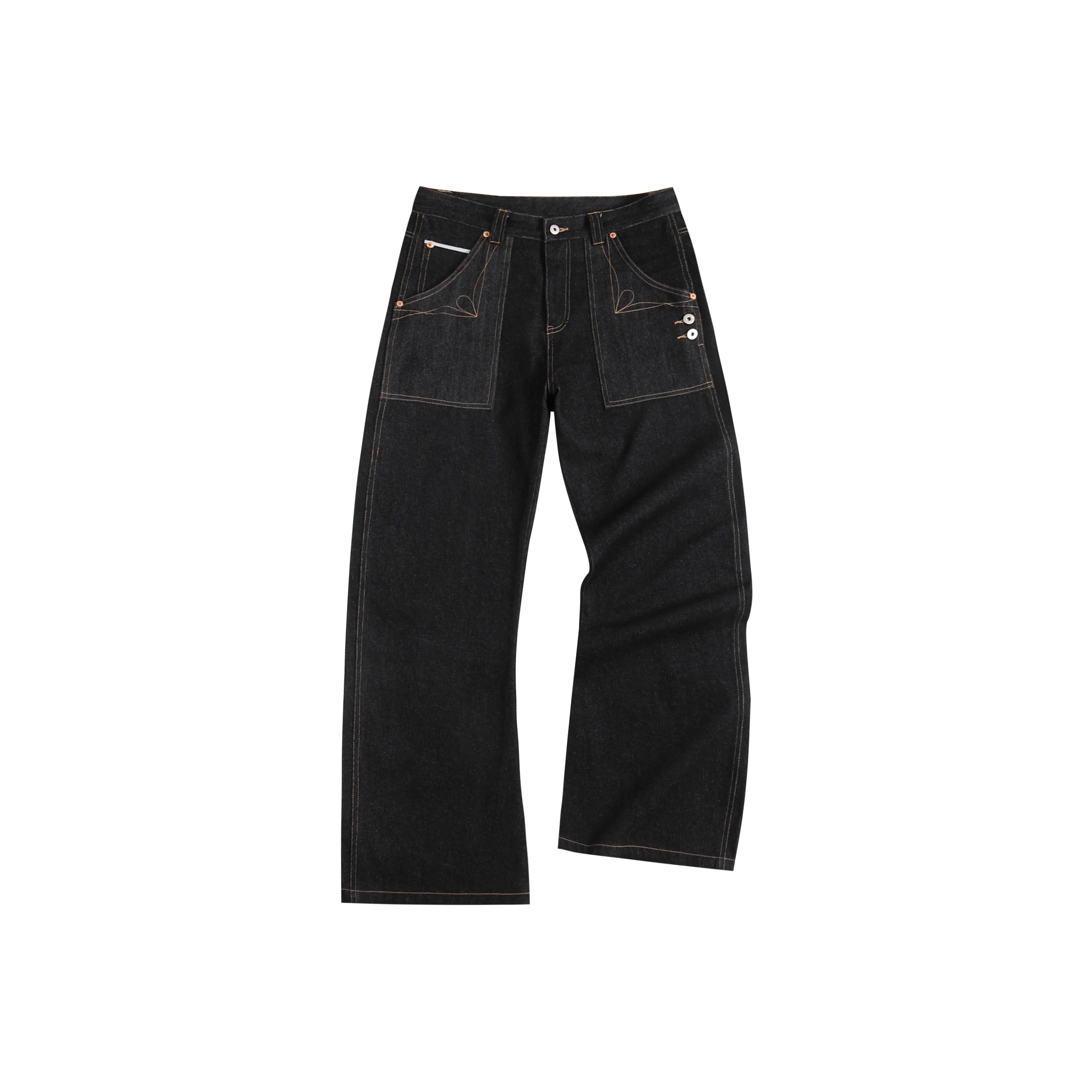 ENPofficial Весна And Осенний Джинсы Изогнутый Форма High OUNCE Оригинальный джинсовый Брюки Унисекс