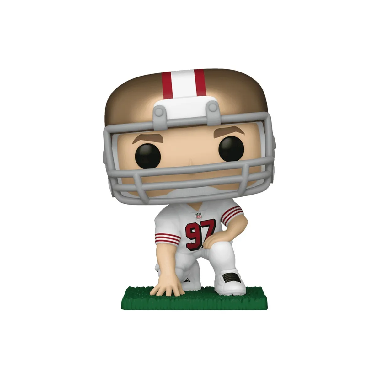 Funko NFL Ник Босас Белый и Красный Джерси Edition Фигурки в стиле Chibi