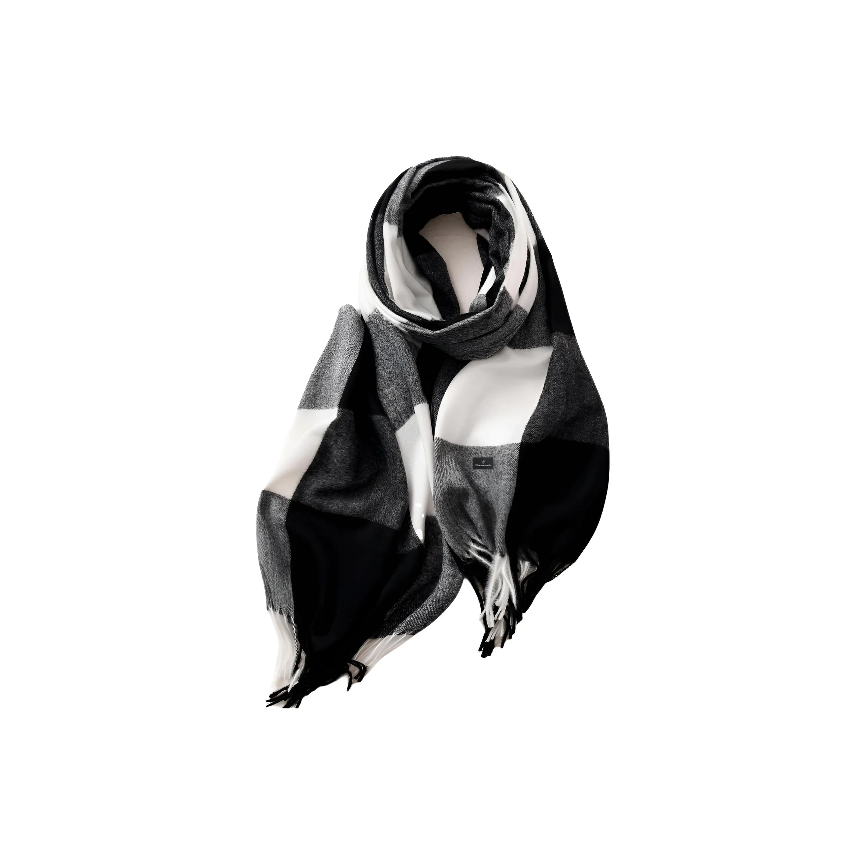 Maserati Полиэстер Сглаживающий Contact Клетка Теплый Мягкий Fashion Elegant Унисекс