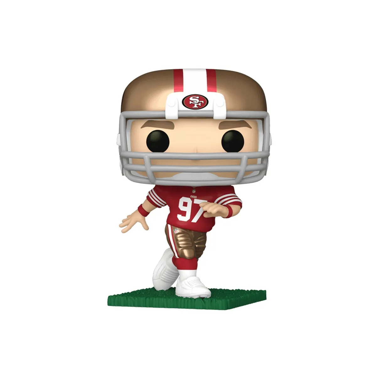 Funko NFL Ник Боса Спринт Edition Красный Золото Джерси Чиби Фигурки