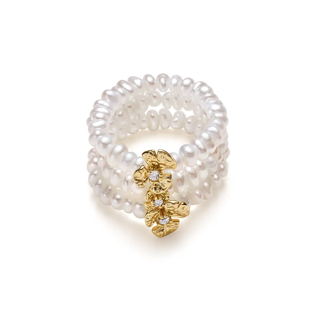 Amber Lollipop Жемчужные кольца Женские