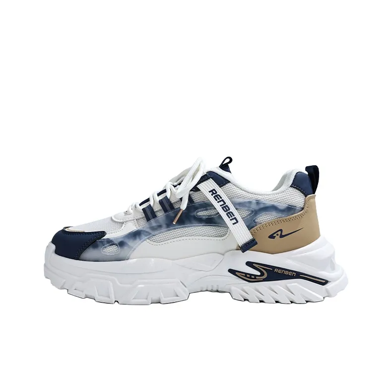 RENBEN Легкий Дышащий Противоскользящий Низкий Топ Повседневная Обувь Мужская