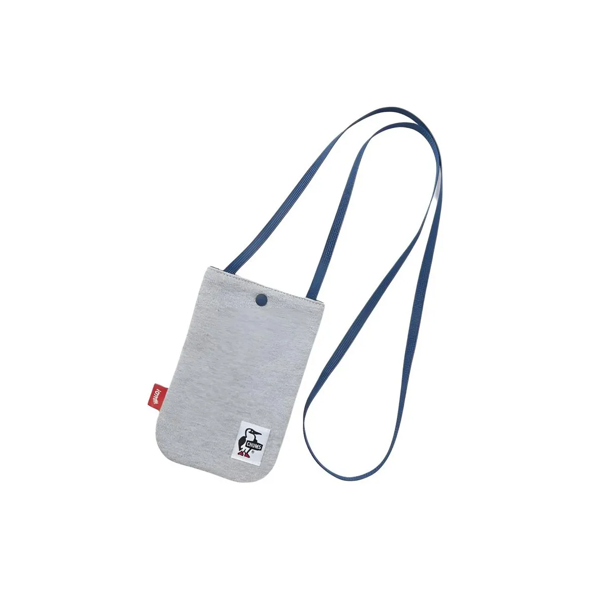 CHUMS Хлопок Одно плечо Сумка через плечо Сумка для хранения Унисекс Серый