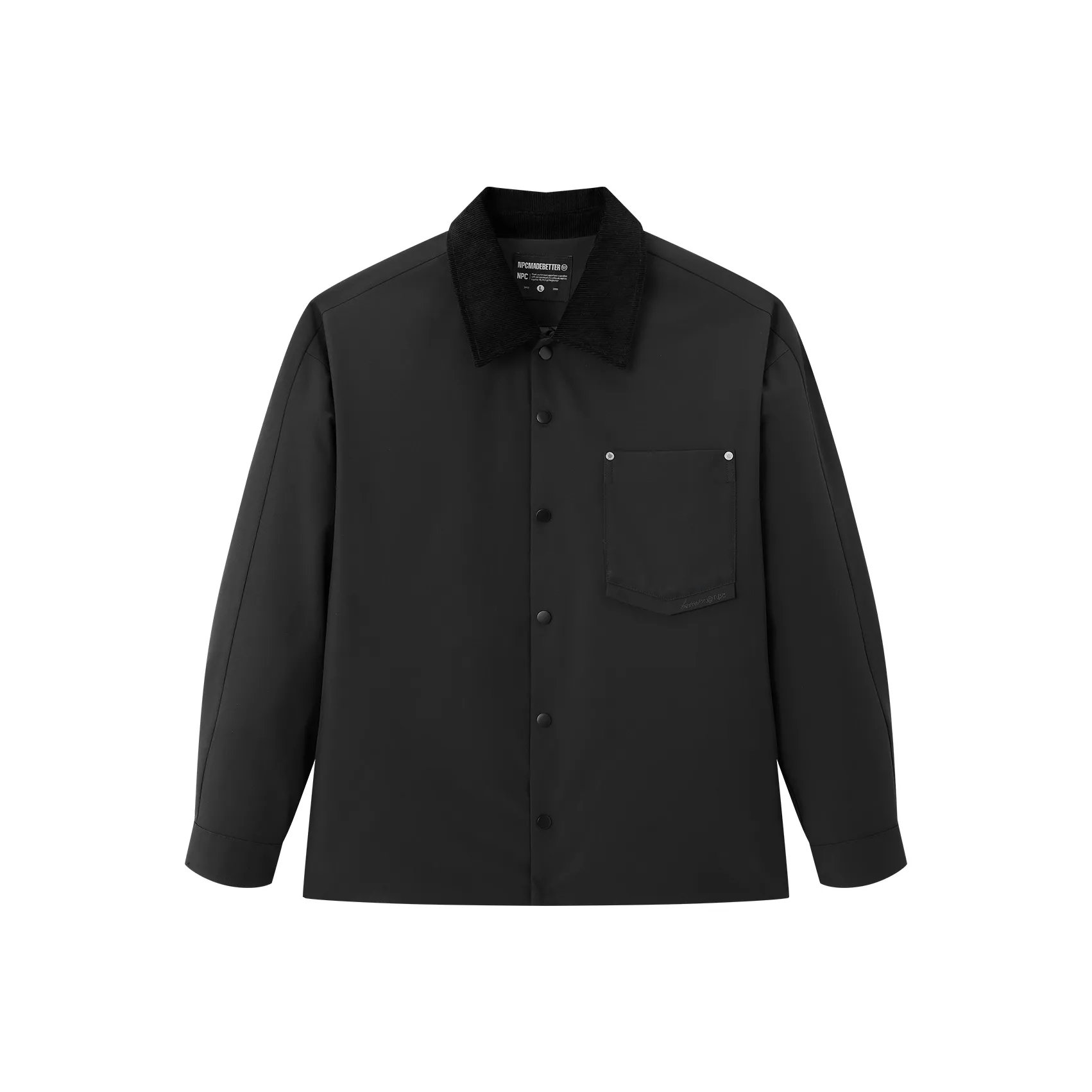 NPC Midnight Black Мужской пуховик