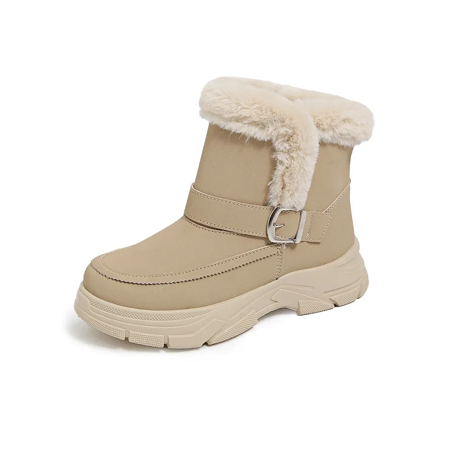 Binary Термический Увеличивающий Высоту Противоскользящий 11см Снежные Ботинки Женские