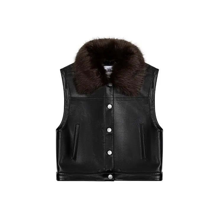 CALLED BACK Черные Женские Жилеты