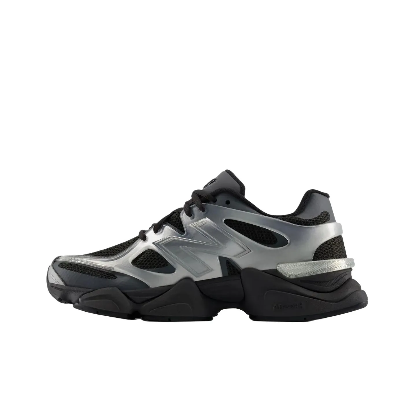 New Balance NB 9060 X Беговые кроссовки Мужские Черный Серебряный