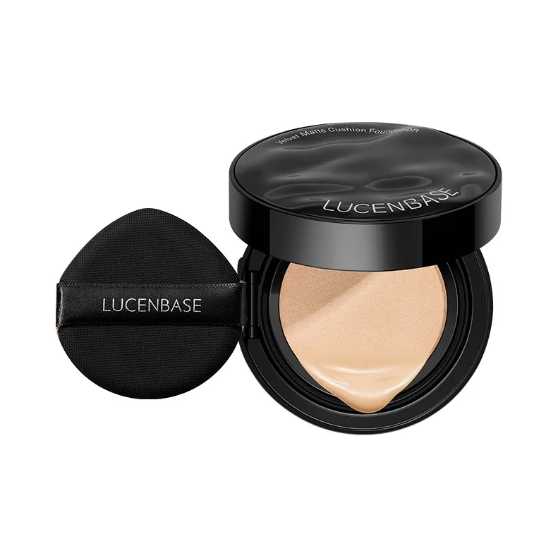 LUCENBASE Silk Матовый Светло-чувствительный Длинный Тяжелый Макияж Воздушная Подушка Кремовый