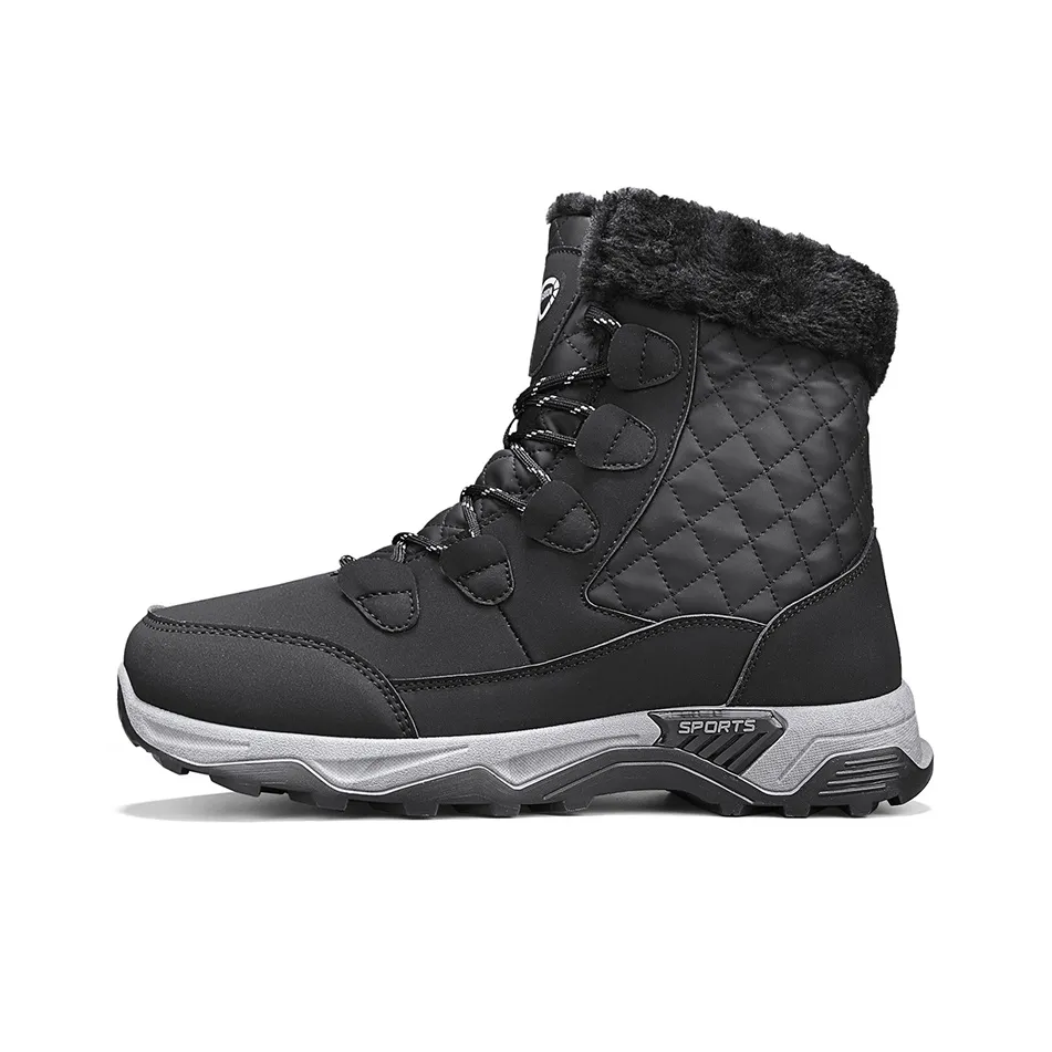 MUSNODO Термический Износостойкий Водонепроницаемый Противоскользящий Снегобуты 14,5 см Унисекс