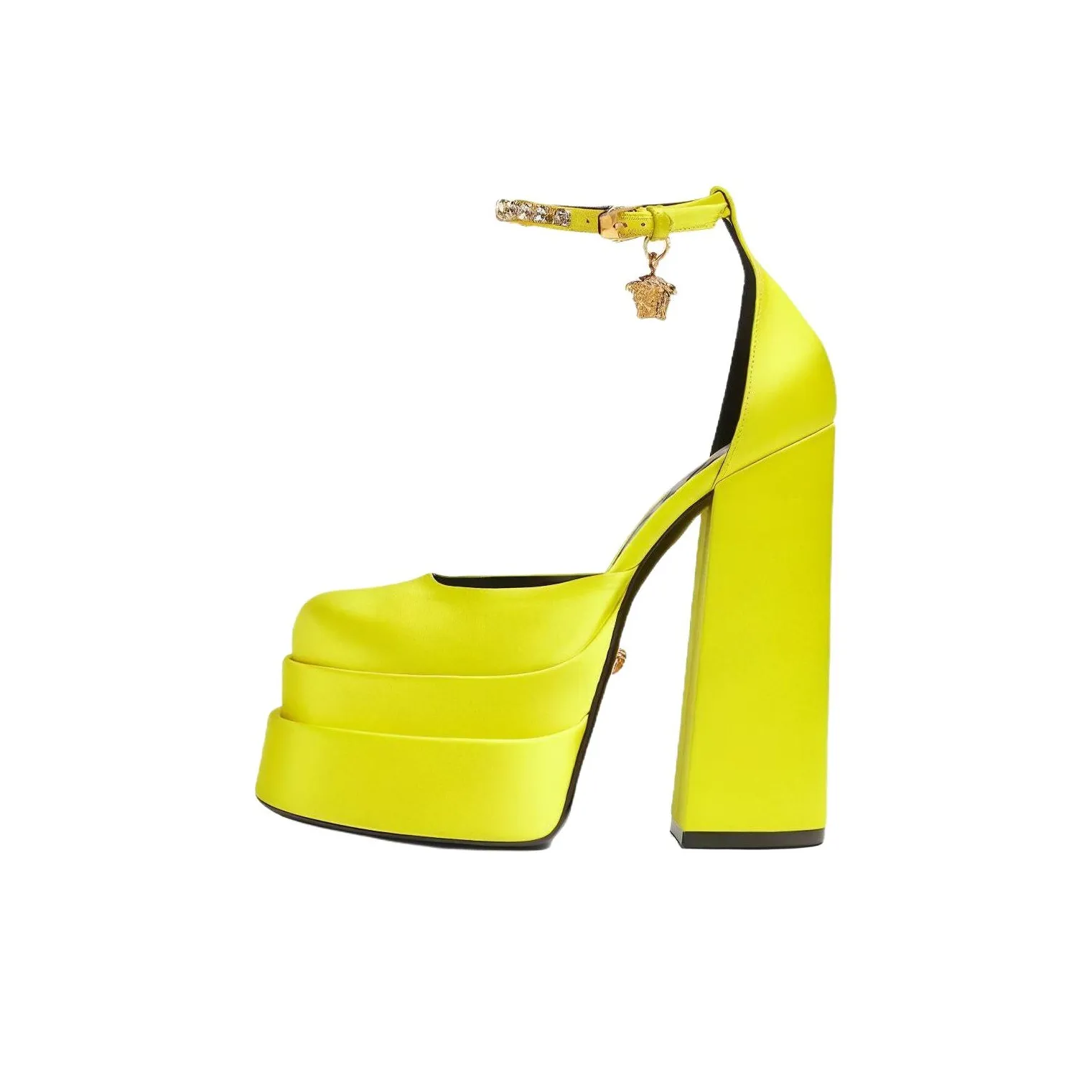VERSACE High Heels Women's Yellow