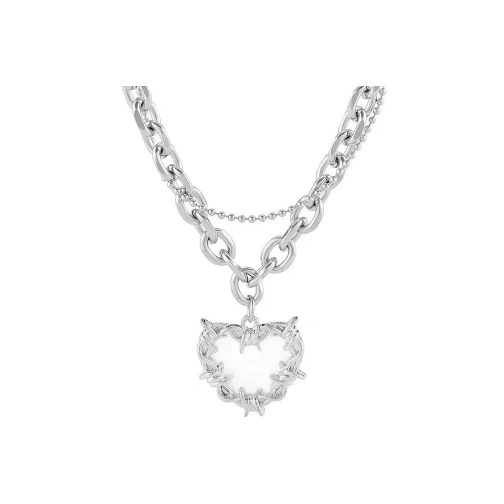 DEVILNUT Титановые стальные ожерелья унисекс