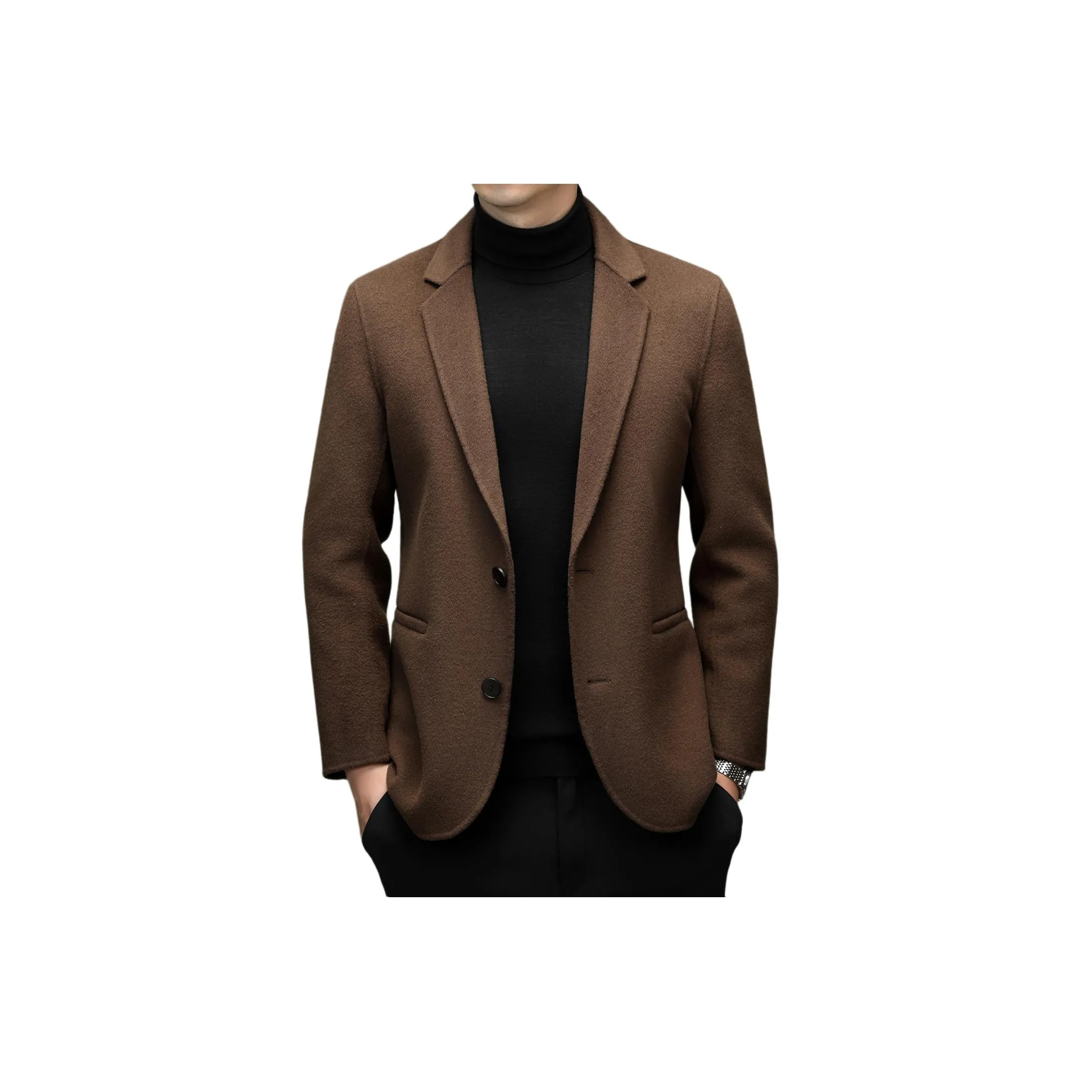 H YXIANG Clay Brown Унисекс Деловые костюмы