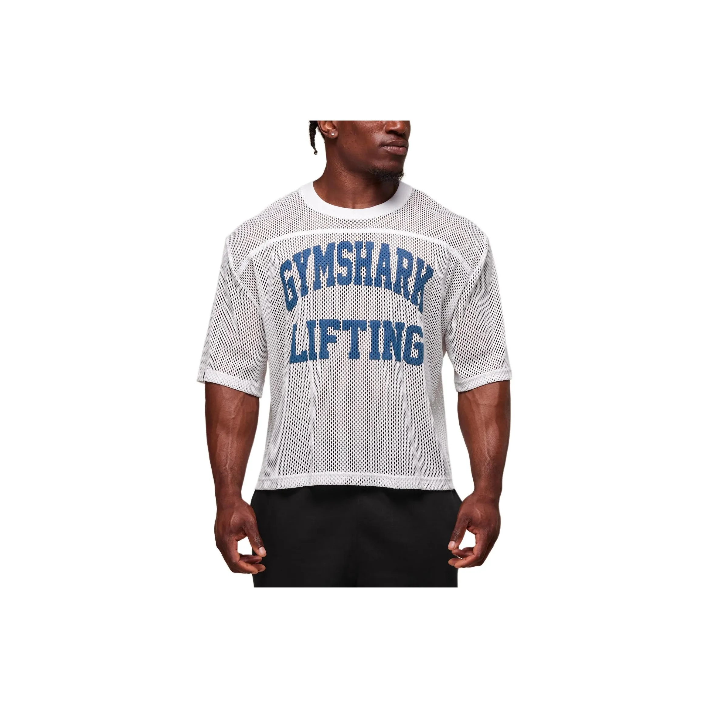 GYMSHARK Сетка OVERSIZED T Рубашка Мужская