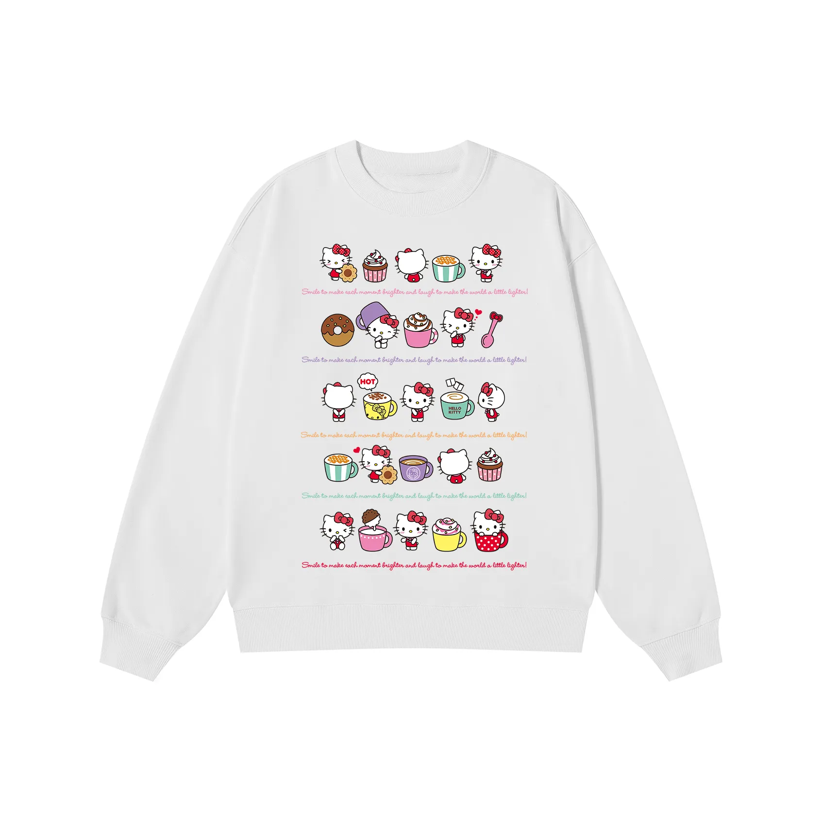 Sanrio x HelloKitty Hello Kitty SS25 Свитшот Унисекс
