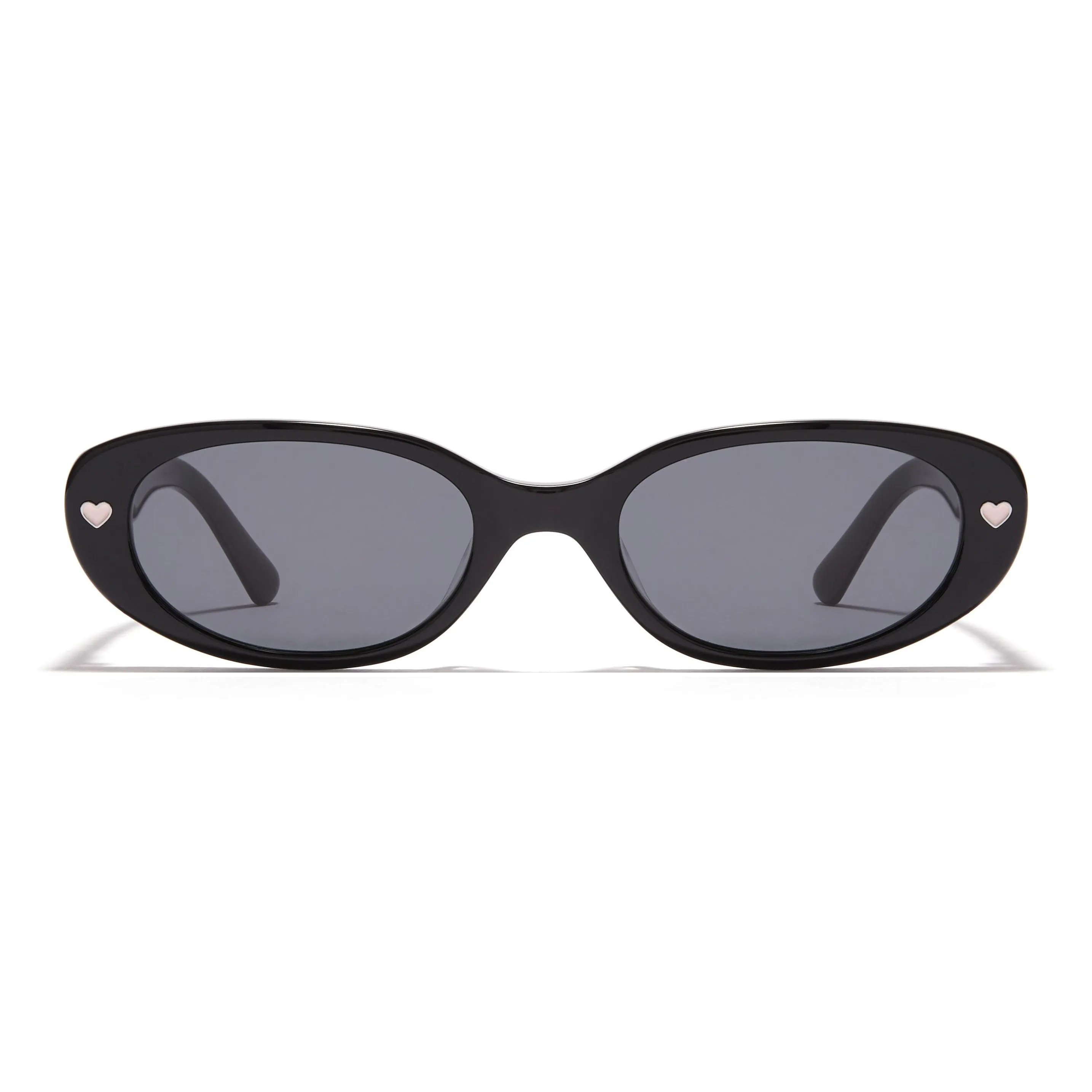 CARIN OVAL SUNGLASSES Унисекс Черный