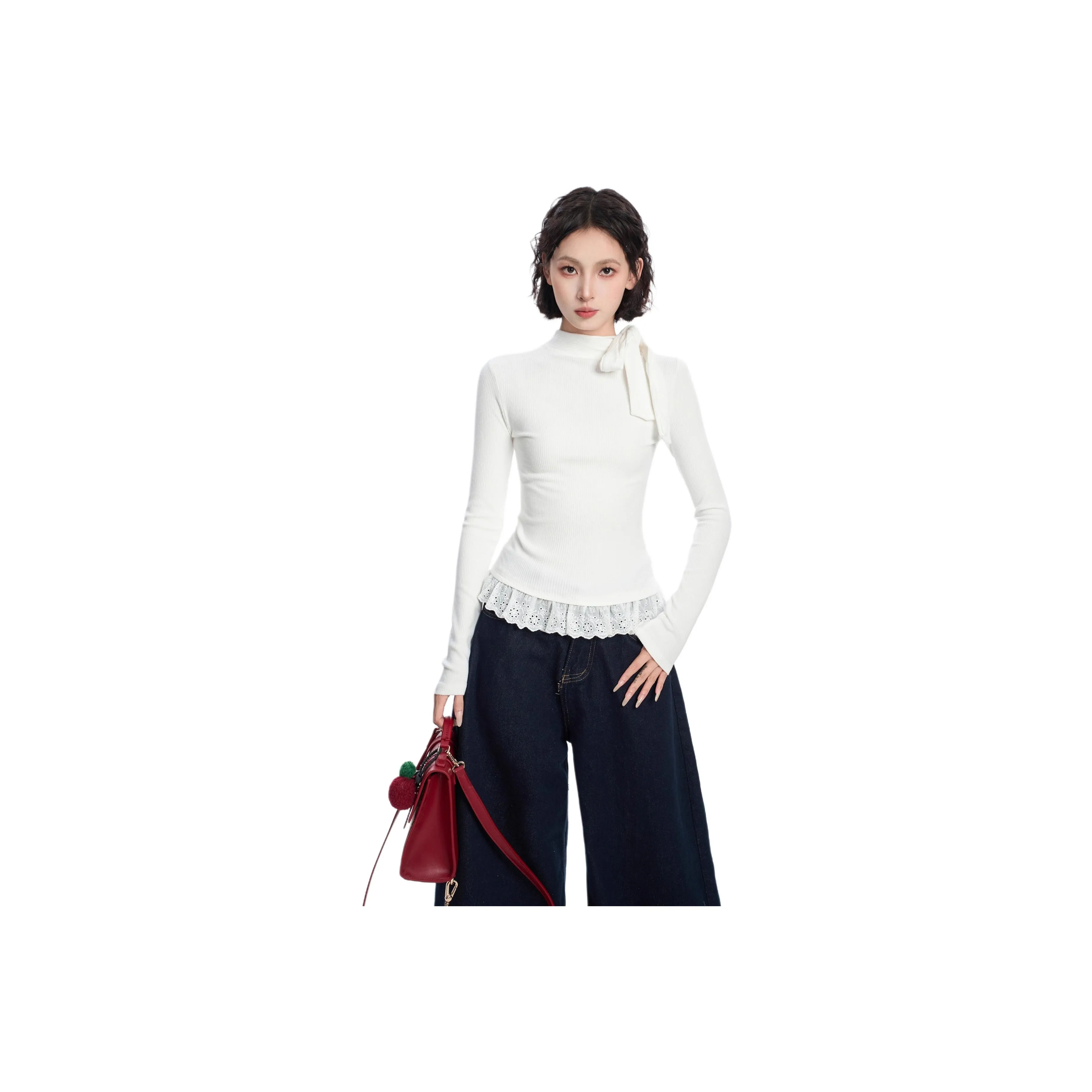 HKPXR Белый Женские T-рубашки