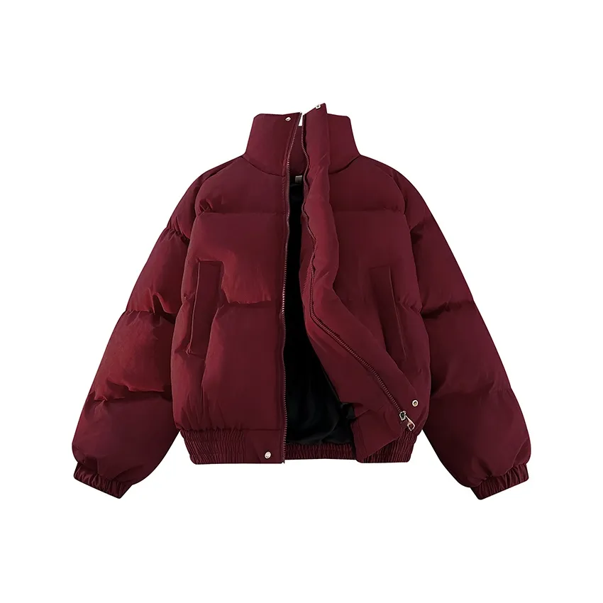 FRLMK Воротник-стойка Пуховая куртка Унисекс