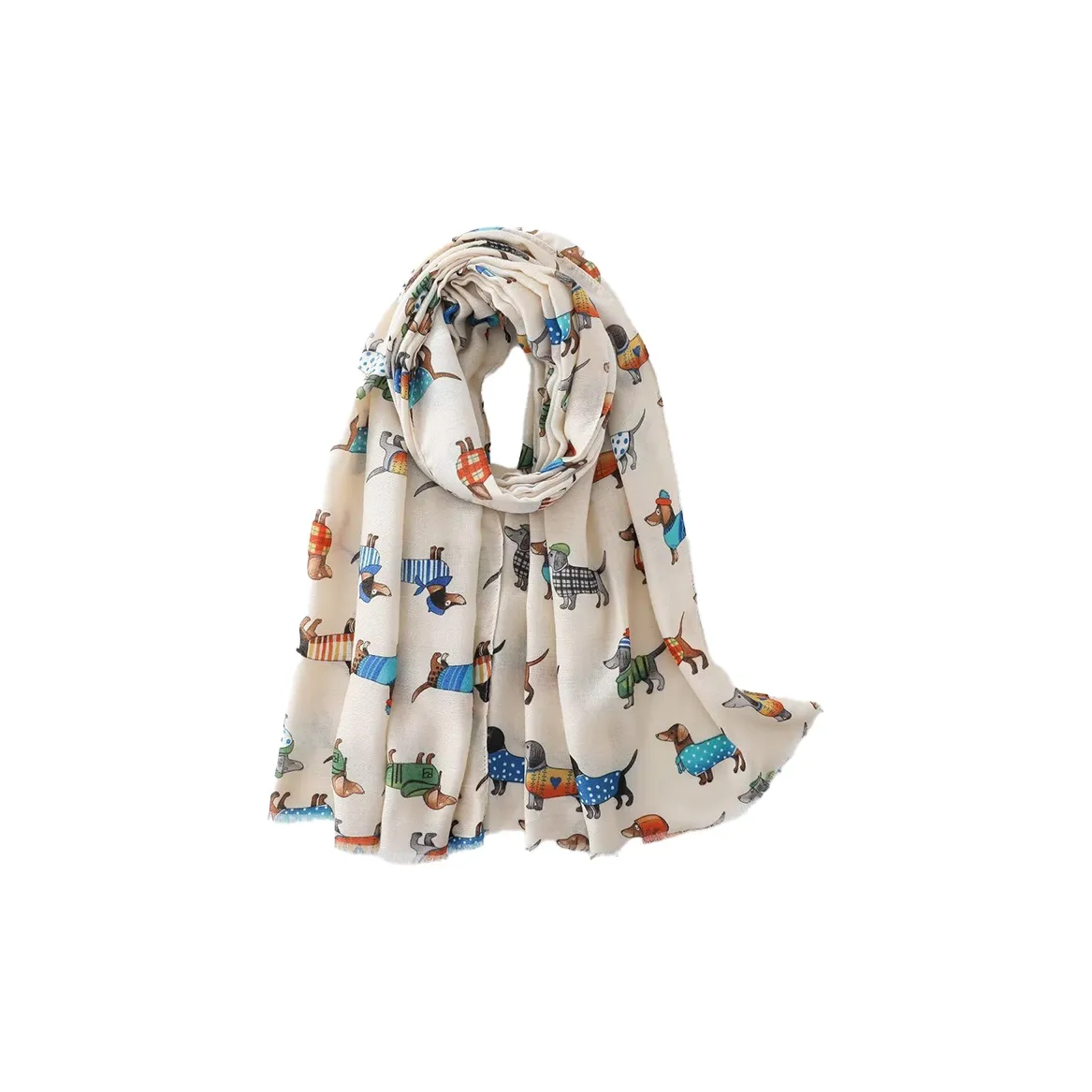 FUO Хлопок лен смесь вязаные шарфы женские