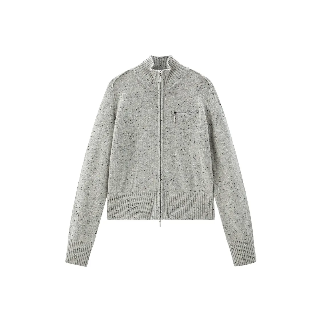 PEACEBIRD Серый Женский Трикотаж