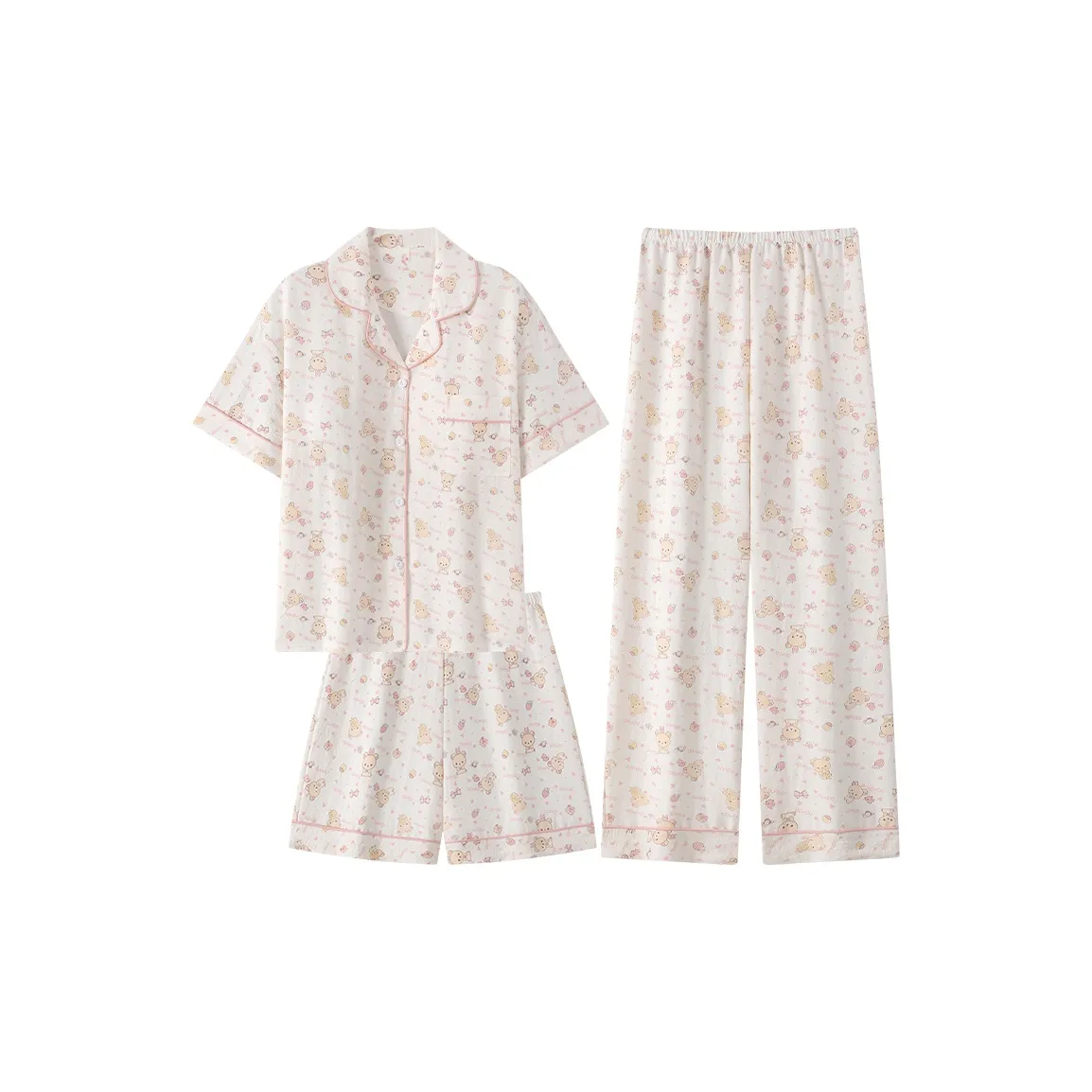 YUZHAOLIN Пижамный комплект Весна и Лето Женские