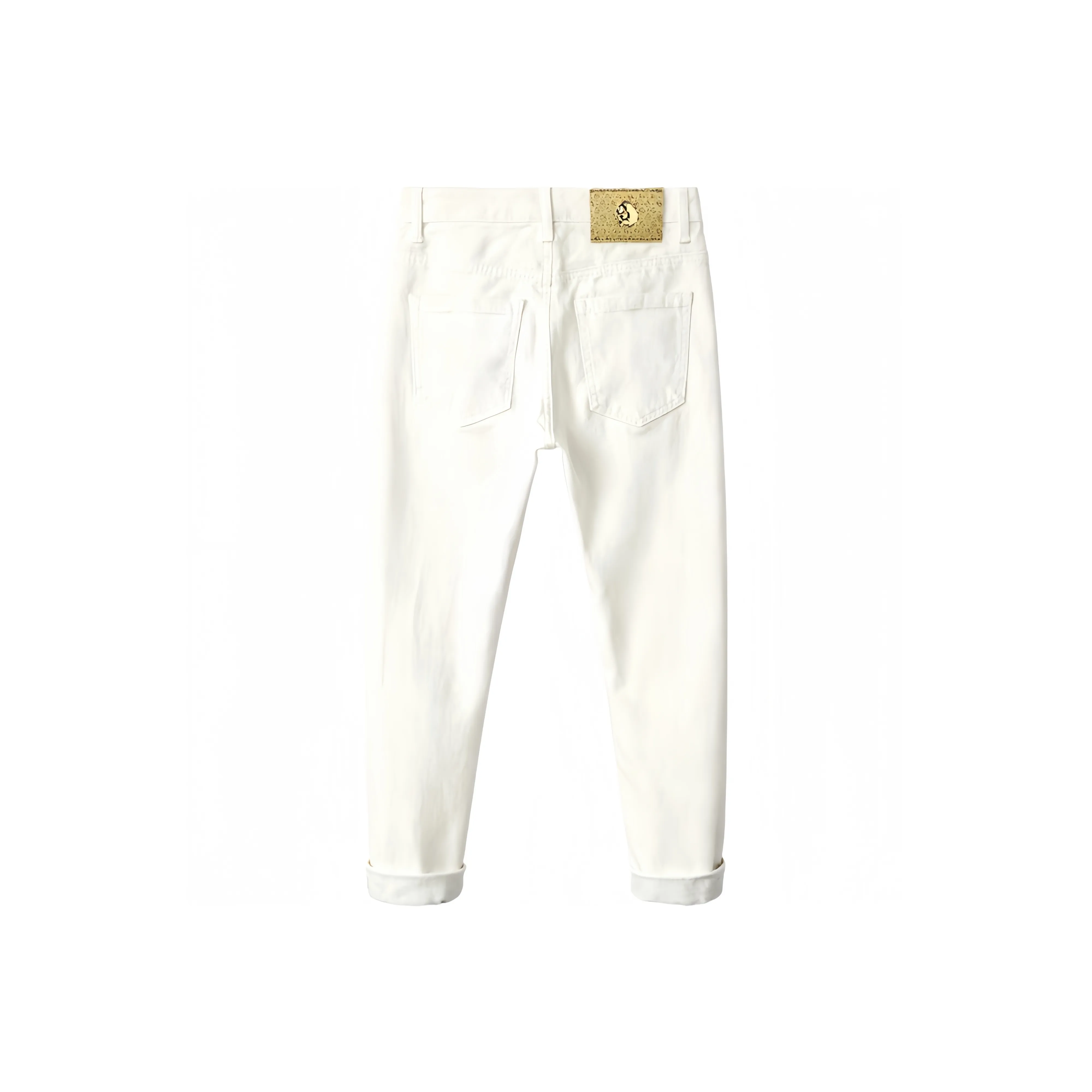 Chisportate Белый Флис С Подкладкой Унисекс Джинсы