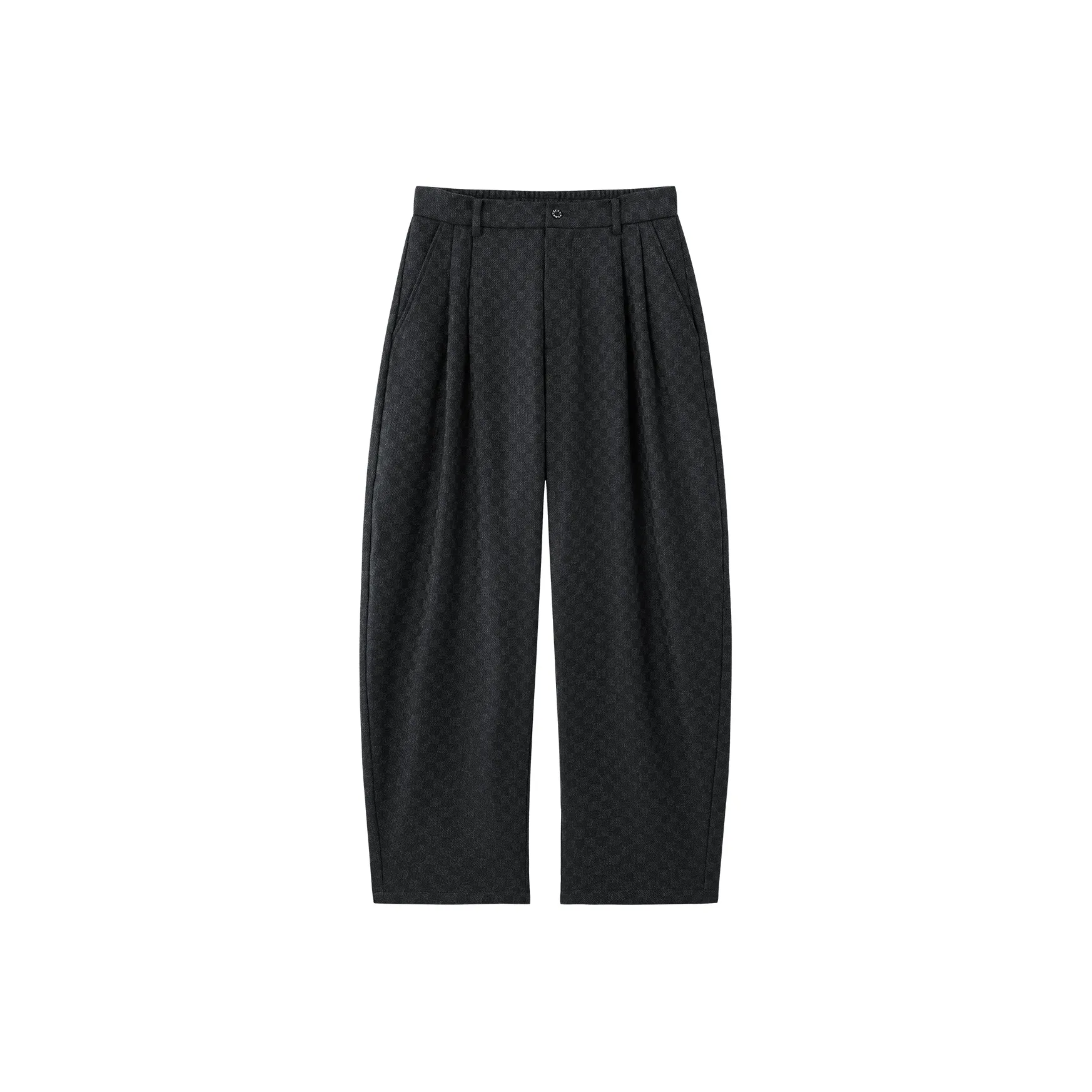 NPC Calm Роскошный серый Мужские Повседневные Штаны