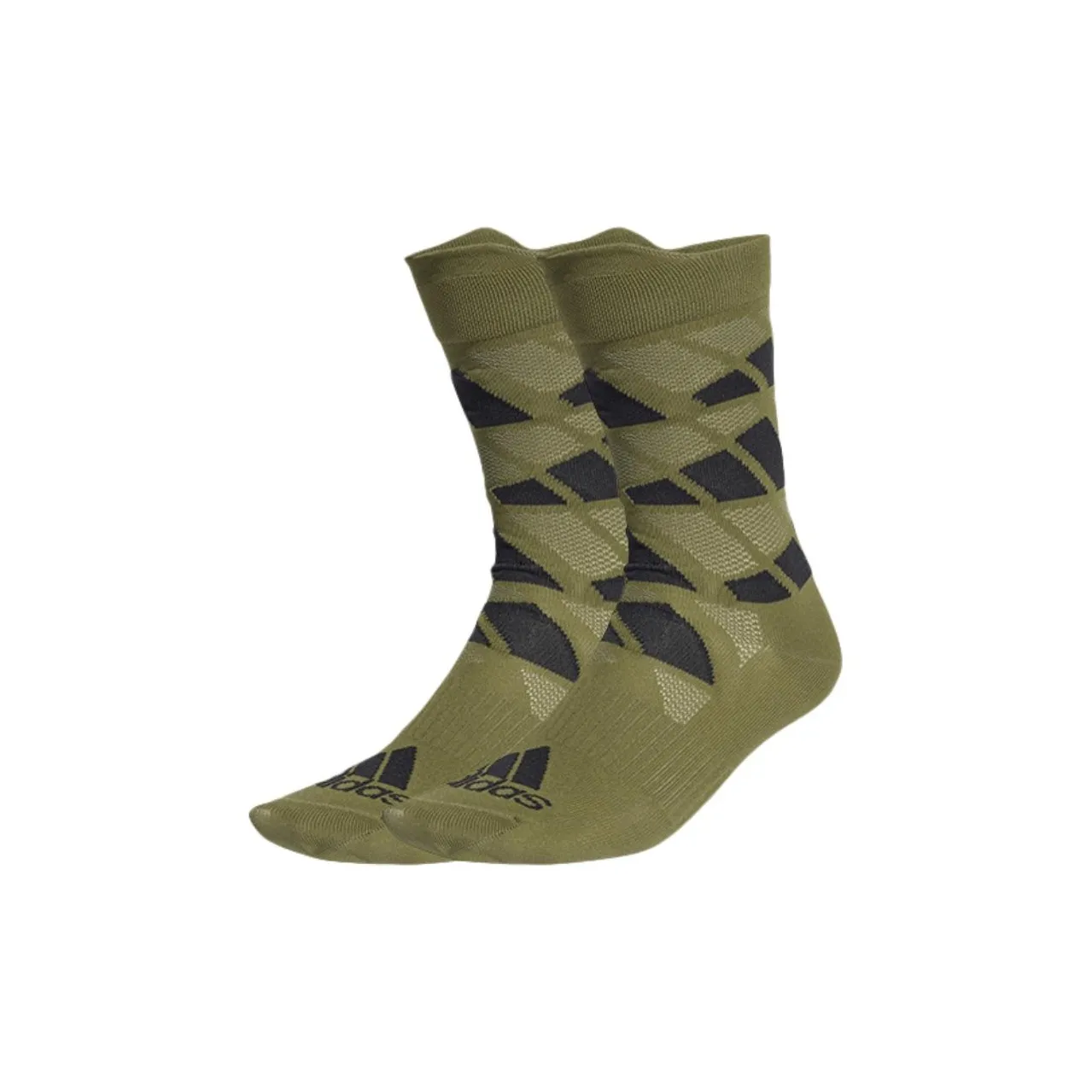 Adidas Носки Crew Унисекс 1 Пачка Темно-оливково-зеленый