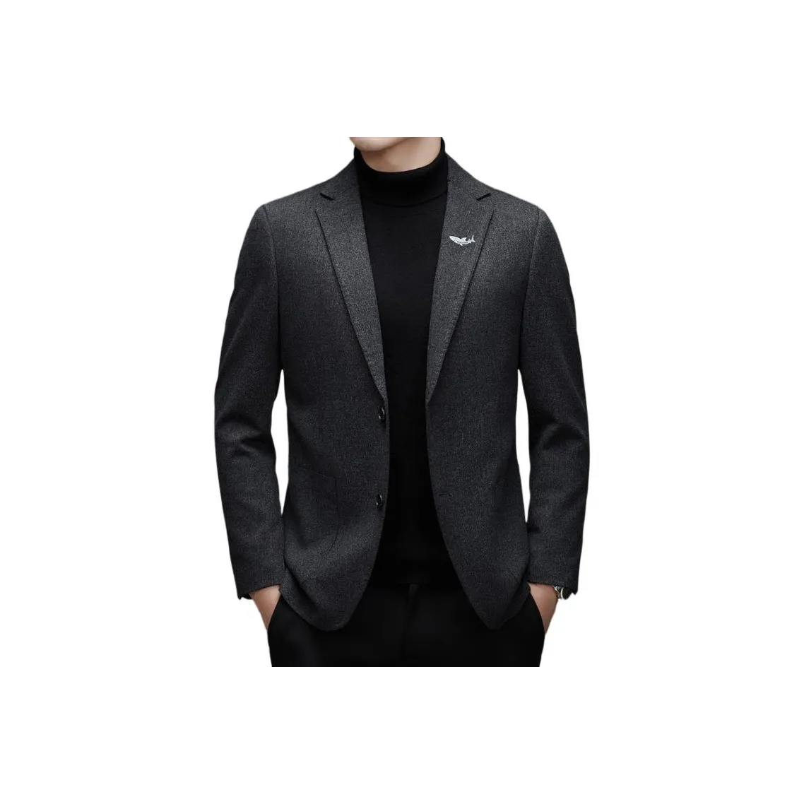 DABAISHA Темно-серый Мужской Деловой костюм