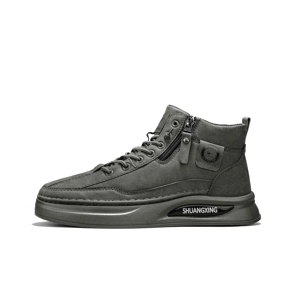 Binary Короткий Мартин Ботин Мужской Серый