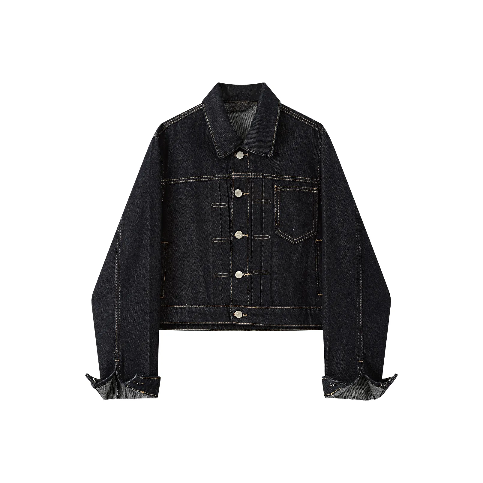 EMDPN Cropped Jacket Top Women's